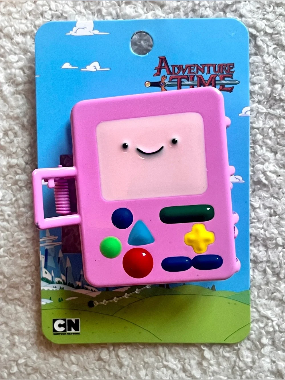 🎉🎉Adventure Time Pink BMO Claw Hair Clip